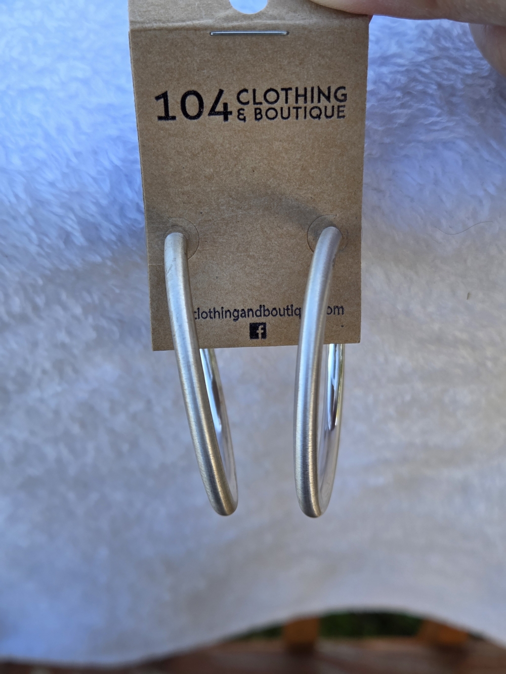 Silver Hoop Earrings